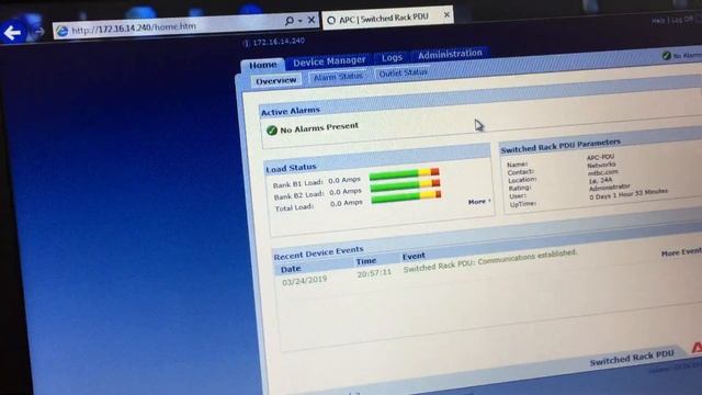 Remote Manageable Power AP 7941 APC PDU Overview in Urdu смотреть онлайн