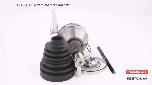 1510-B11 OUTER CV JOINT 25X50X28 FOR CHERY смотреть онлайн