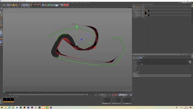 Tutorial Cinema 4D - Animar com Spline Wrap смотреть онлайн