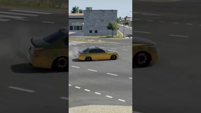 BMW M5 E60 “BeamNG.drive” mega power смотреть онлайн