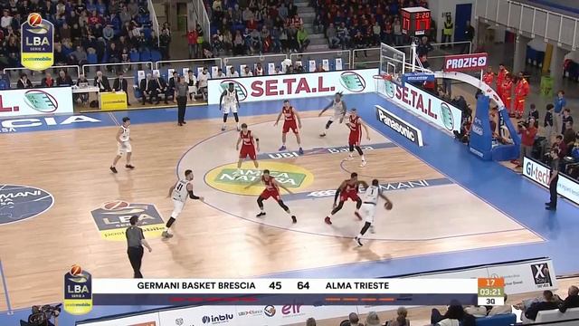 Highlights Germani Brescia vs Alma Pallacanestro Trieste смотреть онлайн