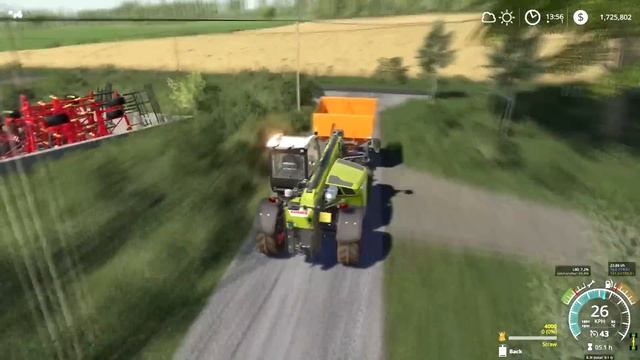 Selling grain, milk, straw pellets | Geiselsberg Farm | Farming simulator 19 | Timelapse #45 смотреть онлайн