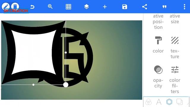 how to make logo | AS letter logo design | logo design tutorial | pixellab tutorial | sn creation | смотреть онлайн