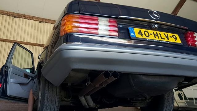 Mercedes se 380 1984 w126 sound (custom exhaust) смотреть онлайн
