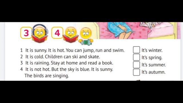 English with smiling Sam 2 Unit 8 Lesson 3 Ex 3 смотреть онлайн