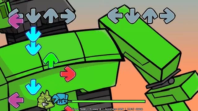 FNF Pico Giant Robot VS TORDBOT (Picobot over Eddsworld Tordbot) смотреть онлайн