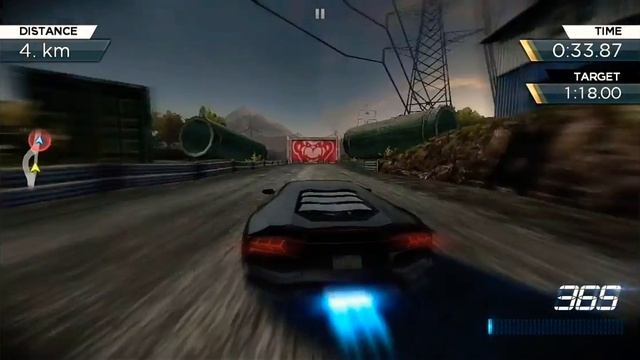 Lamborghini Aventador Lp700-4 NFS Mostwanted Gameplay смотреть онлайн