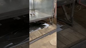 Печь порошковой покраски на газу (пропан).