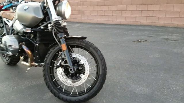 2017 BMW nineT Scrambler Monolith Grey Matte смотреть онлайн