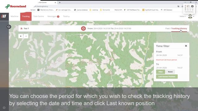 IsoMatch FarmCentre Manual – How to track implements смотреть онлайн