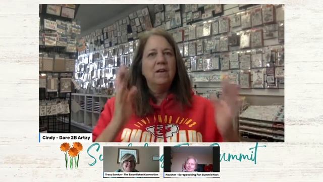 Scrapbooking Fun Summit - Speaker's Q&A with Cindy Sartain смотреть онлайн