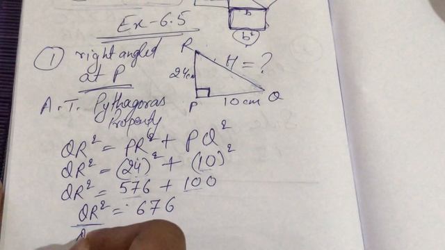 CLASS VII CH 6 TRIANGLES AND ITS PROPERTIES- PYTHAGORAS PROPERTY AND EXERCISE QUESTIONS смотреть онлайн