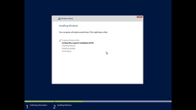 Windows Server 2012 R2 Installation - Timelapse смотреть онлайн