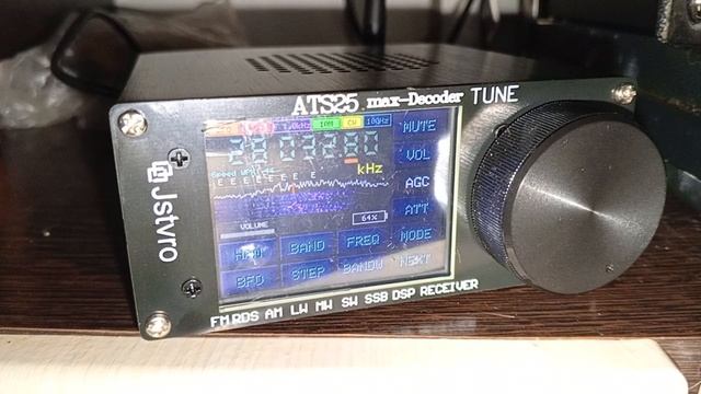 ATS -25 max decoder .Обзор приемника , режим А-1 . n1w - принадлежность позывного сша . смотреть онлайн