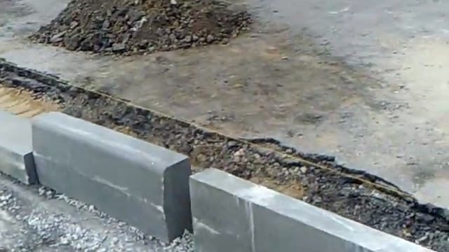 дорожный бордюр установка смотреть онлайн