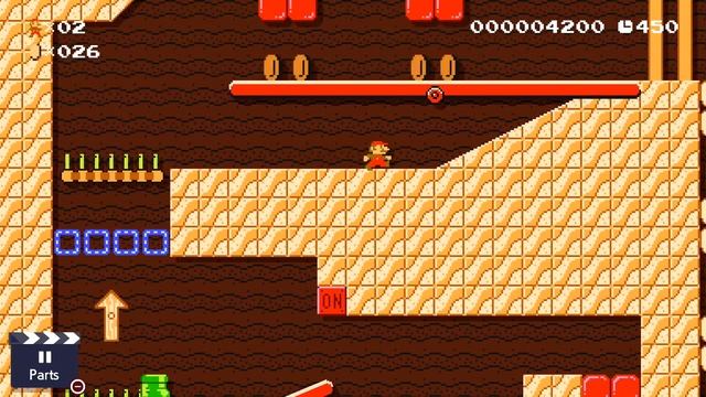 SMM2 32 - Ancient Seesaw Fortress 402 NLP (Switch) смотреть онлайн