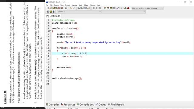 C++ | Difference between void and value returning function example | functions | смотреть онлайн