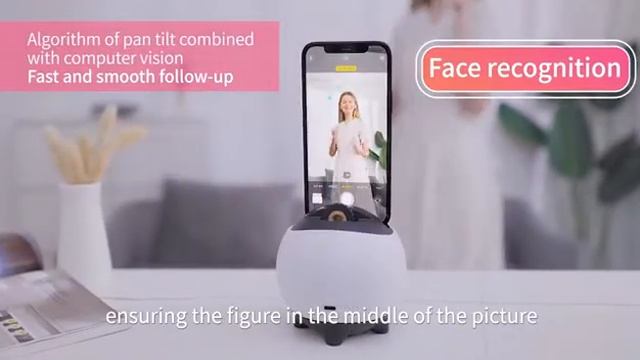 APP Free Selfie Auto Tracking Phone Mount,Smart AI Shooting Phone Holder, AI Face&Object Tracking смотреть онлайн