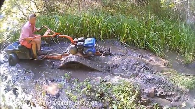 Мотоблок по реальной грязи смотреть онлайн