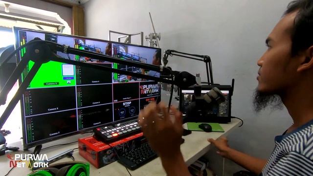 Live Test Atem Mini Extreme Streaming Langsung dari Switcher - Ngobrol Bareng Purwa Network смотреть онлайн
