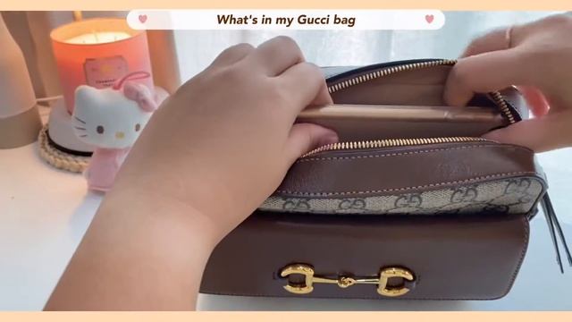 รีวิวกระเป๋า Gucci horsebit 1955 small shoulder bag Review | What fits inside | ใส่อะไรได้บ้าง смотреть онлайн