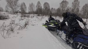 Через лес на TUNGUS 500L, АЗИМУТ, БУРАН