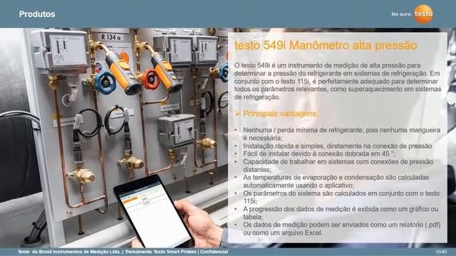 Treinamento - testo Smart Probes смотреть онлайн