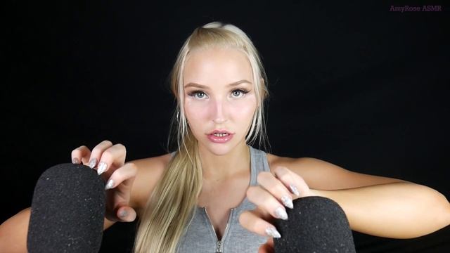 Mic Scratching and shoooop sounds AmyRose ASMR смотреть онлайн