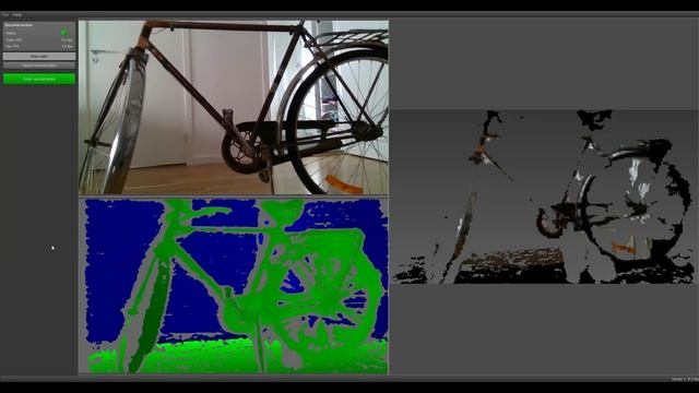 Intel Realsense D435 3D scan bike outdoor vs indoor смотреть онлайн