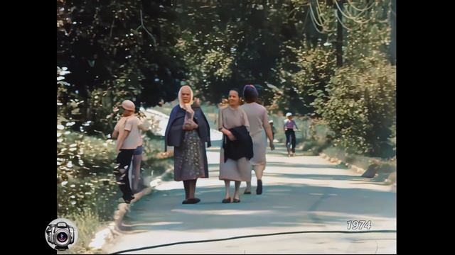 Раскрашиваю видео: 1974 год. Тюмень. Дом отдыха имени Оловянникова