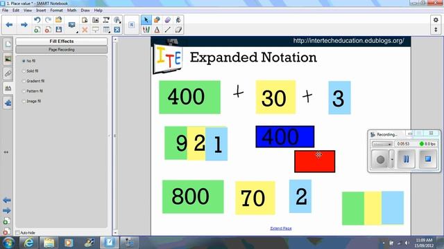 Smart Notebook ideas place value смотреть онлайн