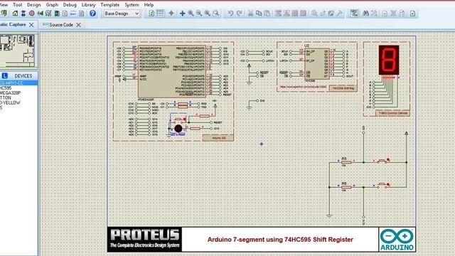 SPI display de 7 SEG, secuencia de luces смотреть онлайн