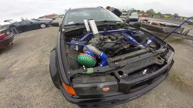BMW E36 m52b20 turbo test смотреть онлайн