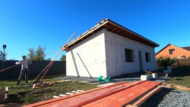 Монтаж обрешетки по всем правилам! смотреть онлайн