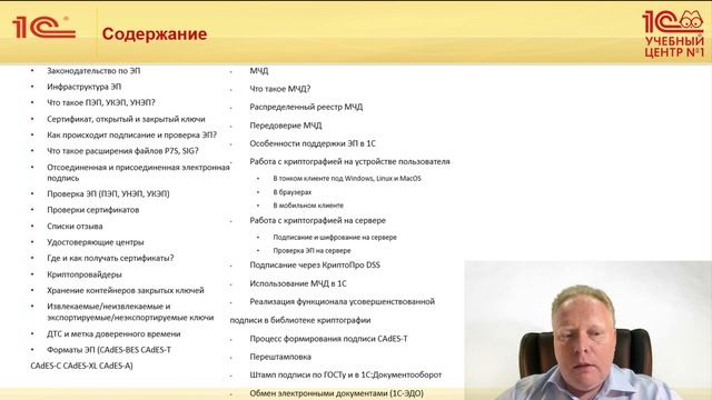 Электронная подпись в 1С:Документооборот и 1С-ЭДО смотреть онлайн