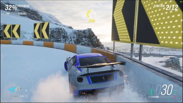 Ferrari 599 X Snow RACE #fh5 смотреть онлайн