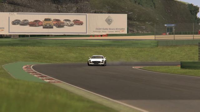 Assetto Corsa: Mercedes SLS - Fun Drive at Vallelunga Club смотреть онлайн