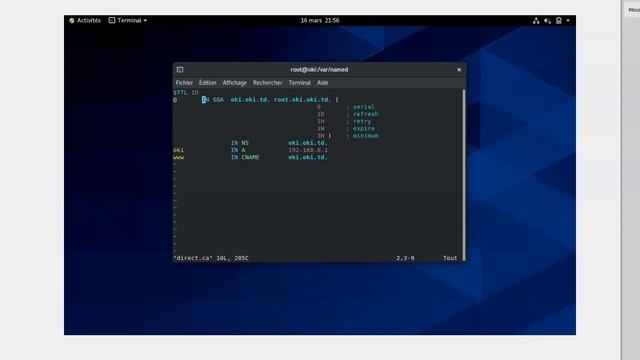installation et configuration de dns sur centos8 смотреть онлайн