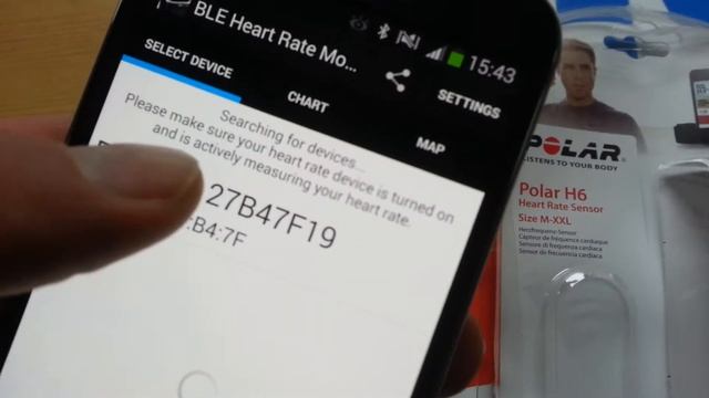 Galaxy S4 hartslag Polar H6 смотреть онлайн