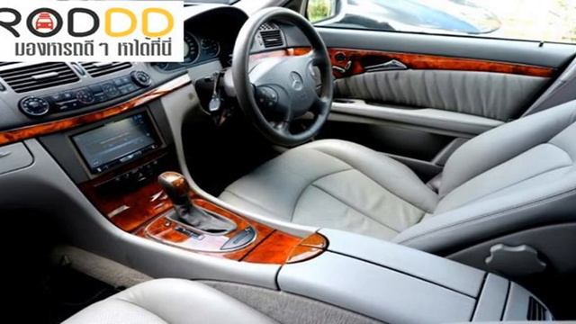 รถดีดี : 2003 BENZ E-CLASS, E200 KOMPRESSOR ELEGANCE โฉม W211 смотреть онлайн