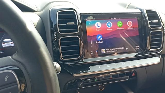 C5 AİRCROSSTA ANDROİD AUTO KULLANIMI смотреть онлайн