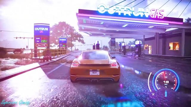 Driving a Porsche 718 Cayman GTS 2018 | PS5™ NFS Heat смотреть онлайн