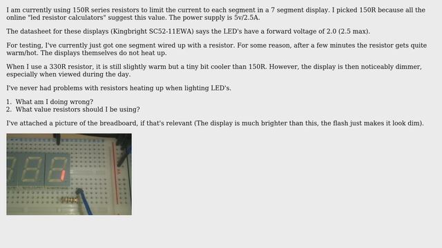 Electronics: Why does my resistor get warm? (2 Solutions!!) смотреть онлайн