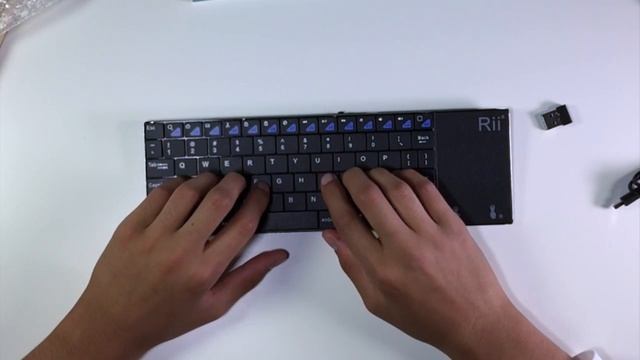 Rii K12 Ultra Slim 2.4GHz Portable Mini Wireless KODI Keyboard with Large Size Touchpad смотреть онлайн