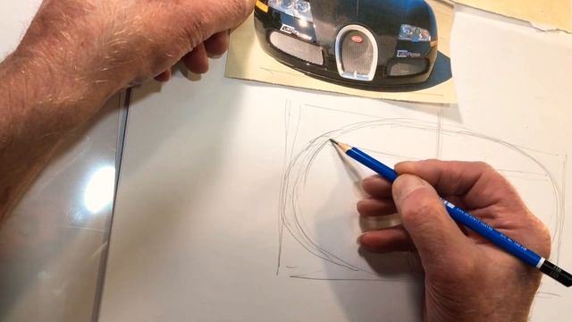 How to Draw a Bugatti Using Shapes- Drawing with Auto Graffix смотреть онлайн