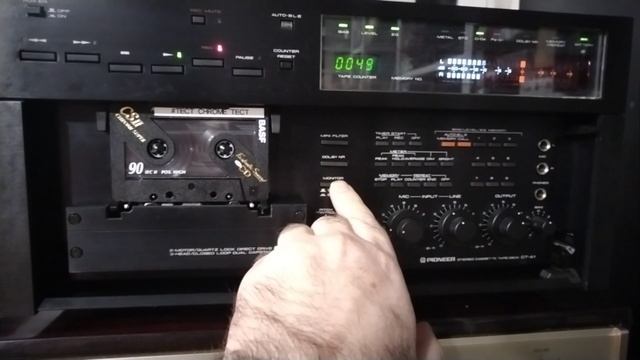 Pioneer ct-a1, калибровка, запись, воспроизведение смотреть онлайн