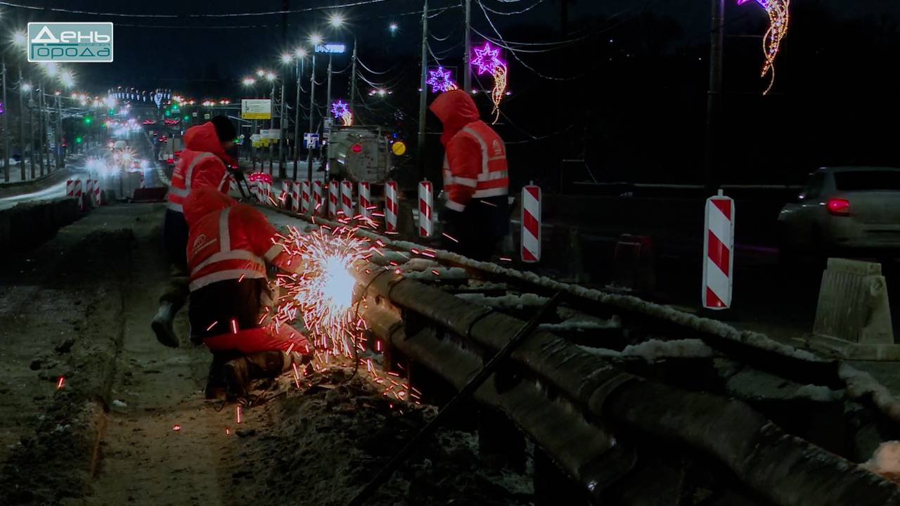 Капитальный ремонт путепровода у Мызинского моста через ул. Суздальскую смотреть онлайн