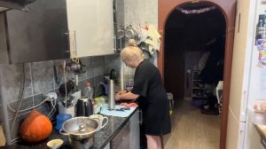 Как я жарю картошку с куриными сердечками и печенками!