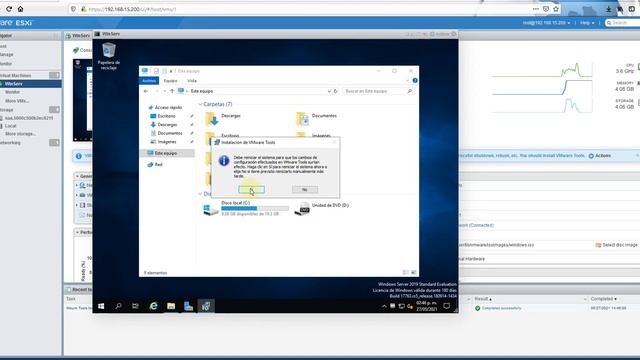 Instalación de Vmware tools en Esxi 7.0.0 смотреть онлайн