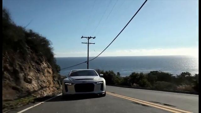Audi Quattro Concept raw footage - static and driving scenes смотреть онлайн